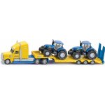 Siku 1805 Tahač s vlekem 2 traktory New Holland 1:87 – Zboží Dáma