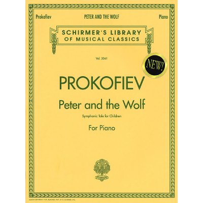 Peter and The Wolf pro klavír 1051199 – Hledejceny.cz