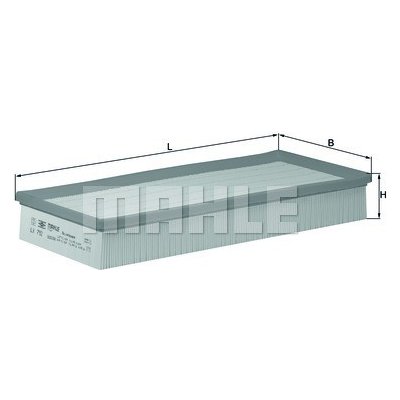MAHLE Vzduchový filtr LX792 – Hledejceny.cz
