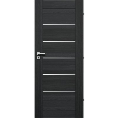 VILEN DOOR Anita 5/5 Dub Antracit 80 x 197 cm – Zboží Mobilmania