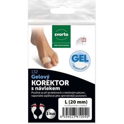 svorto 132 Gelový korektor s návlekem L ( 20mm) – Hledejceny.cz