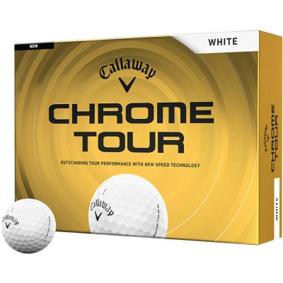 Callaway Chrome Tour bílé 12 ks – Zboží Mobilmania