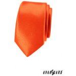 Avantgard kravata Lux Slim 571 9025 Oranžová – Zboží Mobilmania