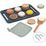 Janod Dřevěná kuchyňka Kitchenette Shiny Grandma 9 doplňků J06640 – Zboží Mobilmania