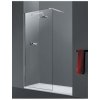 Pevné stěny do sprchových koutů Hopa Walk-in sprchový kout LAGOS Chrom/Leštěný hliník ALU 110 cm