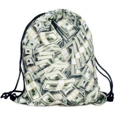 Woodrow Gymsack Vak na záda Dollar Stack Cash – Hledejceny.cz