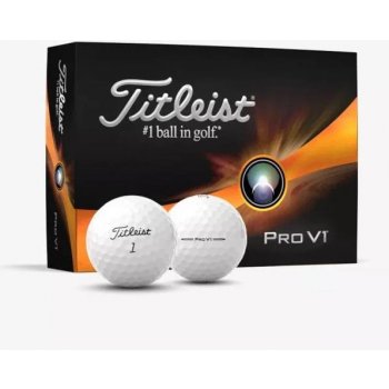 Titleist PRO V1 2023 bílé 3 ks