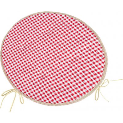 Bellatex kulatý hladký BERTA Kostička červená 40 cm – Zbozi.Blesk.cz