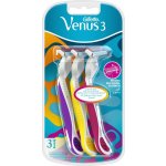 Gillette Venus 3 Dispo Multicolor 3 ks – Zboží Dáma