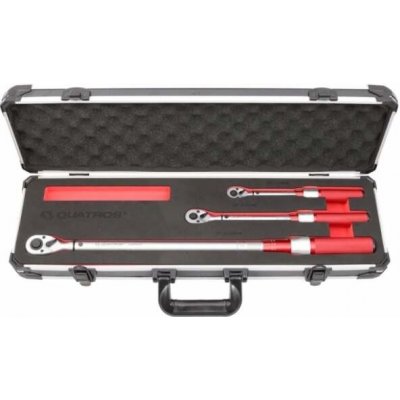 Quatros Momentové klíče, celkový rozsah 2-330 Nm přesnost 3%, sada 3 ks QS59004 – Zboží Mobilmania