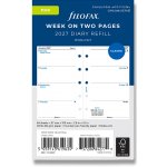Filofax Týdenní kalendář 2026, týden/2 strany, Aj náplň mini diářů A8 – Hledejceny.cz