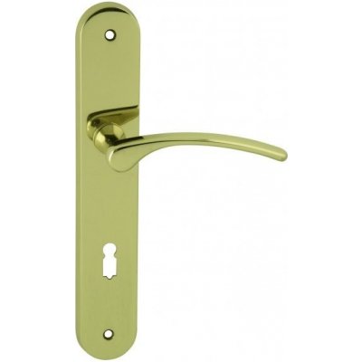 COBRA Laura III BB 72 mm klika/klika leštěná mosaz – Sleviste.cz