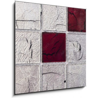 Obraz 1D - 50 x 50 cm - texture mosaic tiles textura mozaikové dlaždice – Zboží Mobilmania