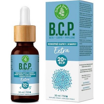 C.B.D. Konopné kapky s BCP 20 % obsahem BCP 30 ml – Sleviste.cz
