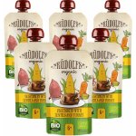 Rudolfs BIO kapsička zelenina čočka krůtí maso 6 x 110 g – Zboží Dáma