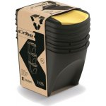 Prosperplast IKWB25S3 3 x 25 L Sada 3 Černá – Sleviste.cz