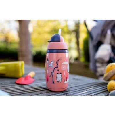 Tommee Tippee netekoucí termohrnek Superstar s brčkem Pink 266 ml – Zboží Mobilmania