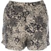 Dámské šortky Brave Soul womens Floral Print shorts Black