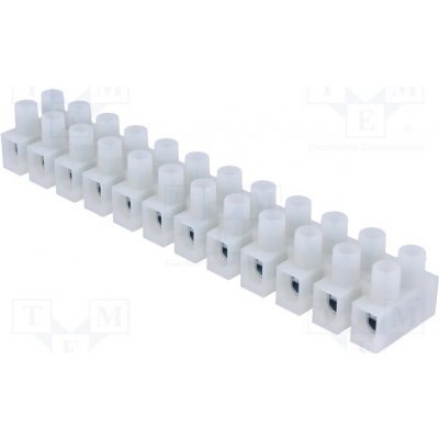 DEGSON ELECTRONICS DG10HSWP-1.2-12P-17-100A(H) Svorkovnice; šroubová svorka; 0,5÷4mm2; 450V; 32A; póly: 12; W: 20mm – HobbyKompas.cz