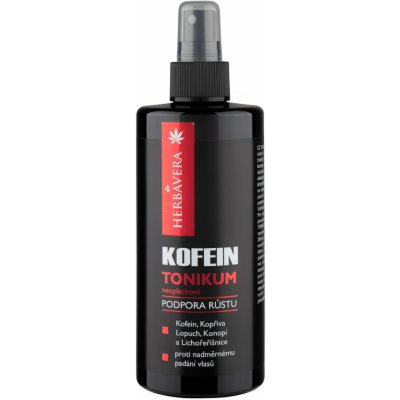 Herbavera tonikum Kofein podpora růstu vlasů 300 ml – Zboží Dáma
