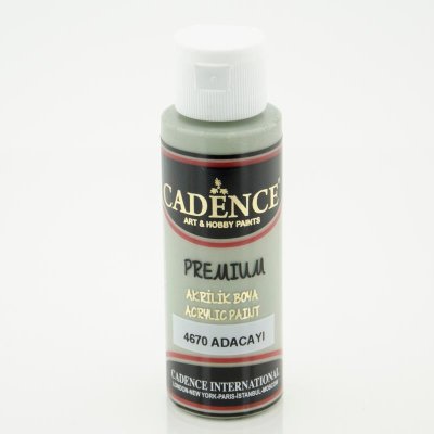 Cadence Premium akrylová barva 70 ml zelená šalvěj – Zboží Dáma