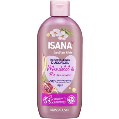 Isana sprchový gel s mandlovým olejem 250 ml – Sleviste.cz