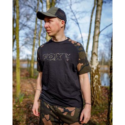 Fox Black Camo Outline T-Shirt tričko – Zboží Dáma