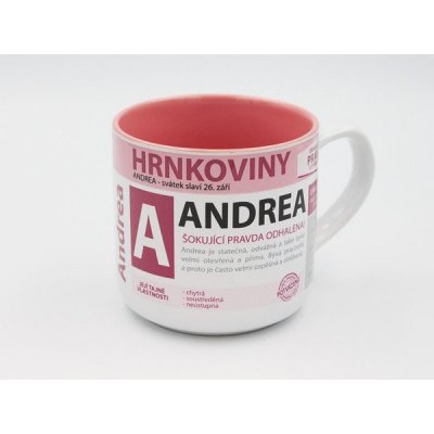 Nekupto Hrnek se jménem Andrea 300 ml – Zboží Mobilmania