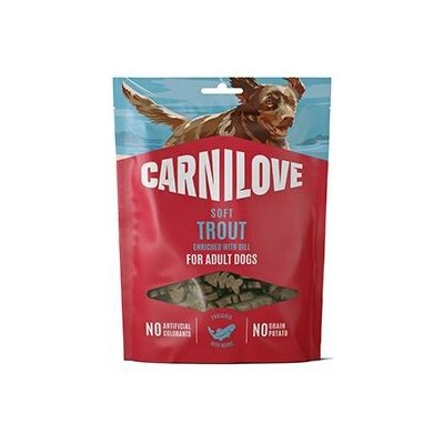VAFO Praha s.r.o. Carnilove Dog Soft Snack Trout+Dill 200 g – Hledejceny.cz