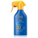 Nivea Sun Kids Protect & Care SPF30 5v1 spray na opalování 270 ml – Zboží Dáma