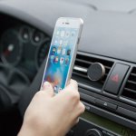 AppleMix Držák magnetický na ventilační mřížku auta - zlatý (champagne) – Sleviste.cz