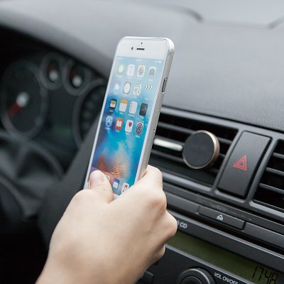 AppleMix Držák magnetický na ventilační mřížku auta - zlatý (champagne) – Sleviste.cz