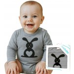 Kojenecké body s dlouhým rukávem New Baby Zvířátko Zajíček – Zboží Mobilmania