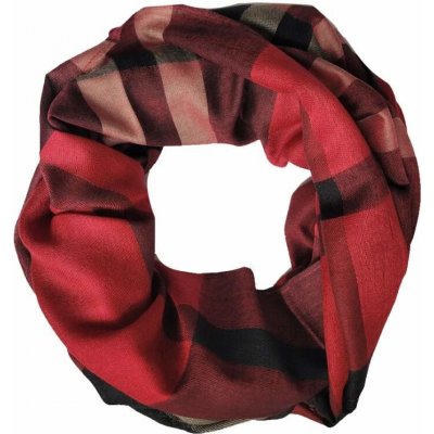 tunelová šála DT-036H červená kostka – Zbozi.Blesk.cz