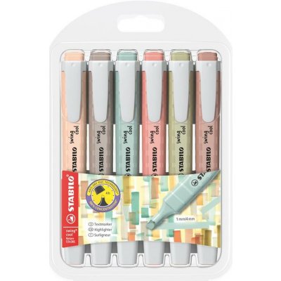 Stabilo Swing cool NatureCOLORS 1-4 mm sada 6 barev 275/6-09 539818 – Zboží Živě