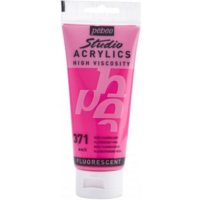 Pébéo Akrylová barva Studio Acrylics 100 ml, 371 fluo růžová – Hledejceny.cz