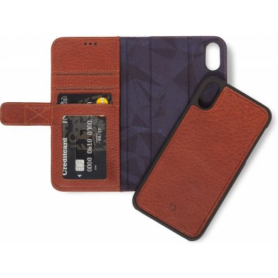 Pouzdro Decoded Leather 2in1 Wallet iPhone XS Max hnědé – Hledejceny.cz