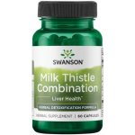 Swanson Milk Thistle Ostropestřec Mariánský + 5 bylin 60 kapslí – Hledejceny.cz