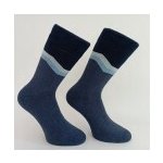 Termo zimní ponožky WARM modrý melír – Zboží Dáma