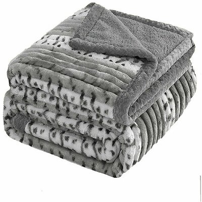 4sleep Mikroplyšová deka ovečka beránek Afrika šedá – Hledejceny.cz