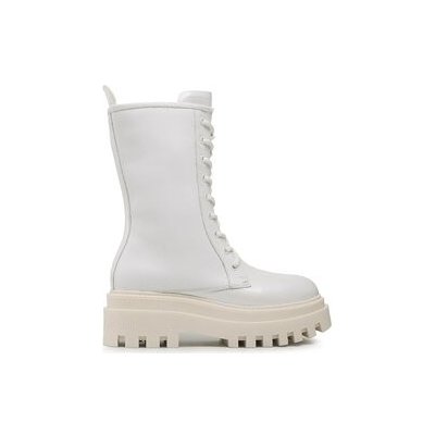 Calvin Klein Jeans turistická obuv Flatform LAceup Boot Patent YW0YW00852 white – Zbozi.Blesk.cz