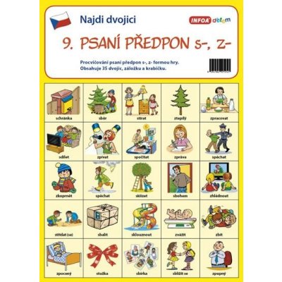 Infoa Najdi dvojici: 9. Psaní předpon s- z – Zboží Mobilmania