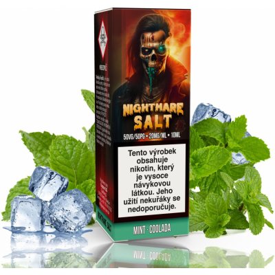 Nightmare Salt - Mint Coolada 10 ml 20 mg – Zboží Mobilmania