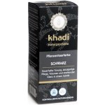 Khadi rostlinná barva na vlasy černá 100 g – Zboží Dáma