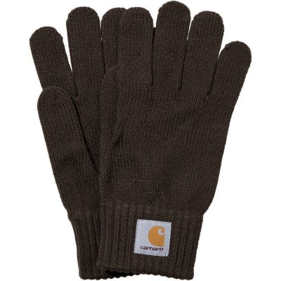 Carhartt rukavice WIP Watch hnědá – Zboží Dáma