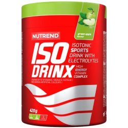 Nutrend ISOdrinX příchuť zelené jablko 420 g