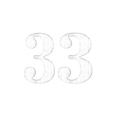 Číslovka 33 – Zboží Dáma