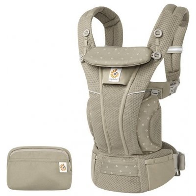 ERGOBABY OMNI BREEZE Soft Olive Diamond – Zboží Dáma