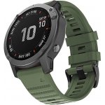 RhinoTech řemínek pro Garmin QuickFit silikonový outdoor 22mm tmavě zelený RTSS-017-NG – Hledejceny.cz