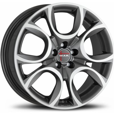 MAK Torino 7x16 5x110 ET41 gunmetal mirror